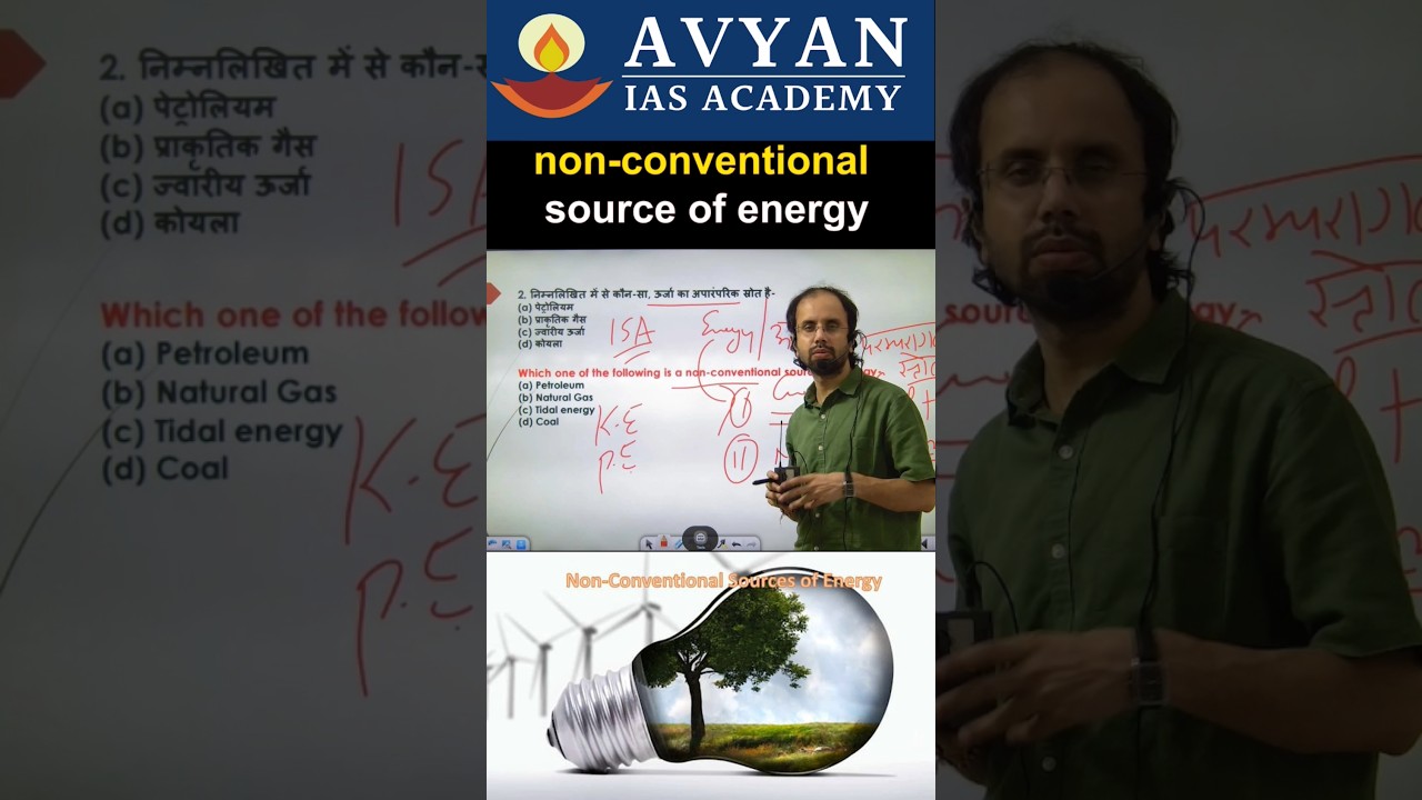 Conventional and unconventional energy 
