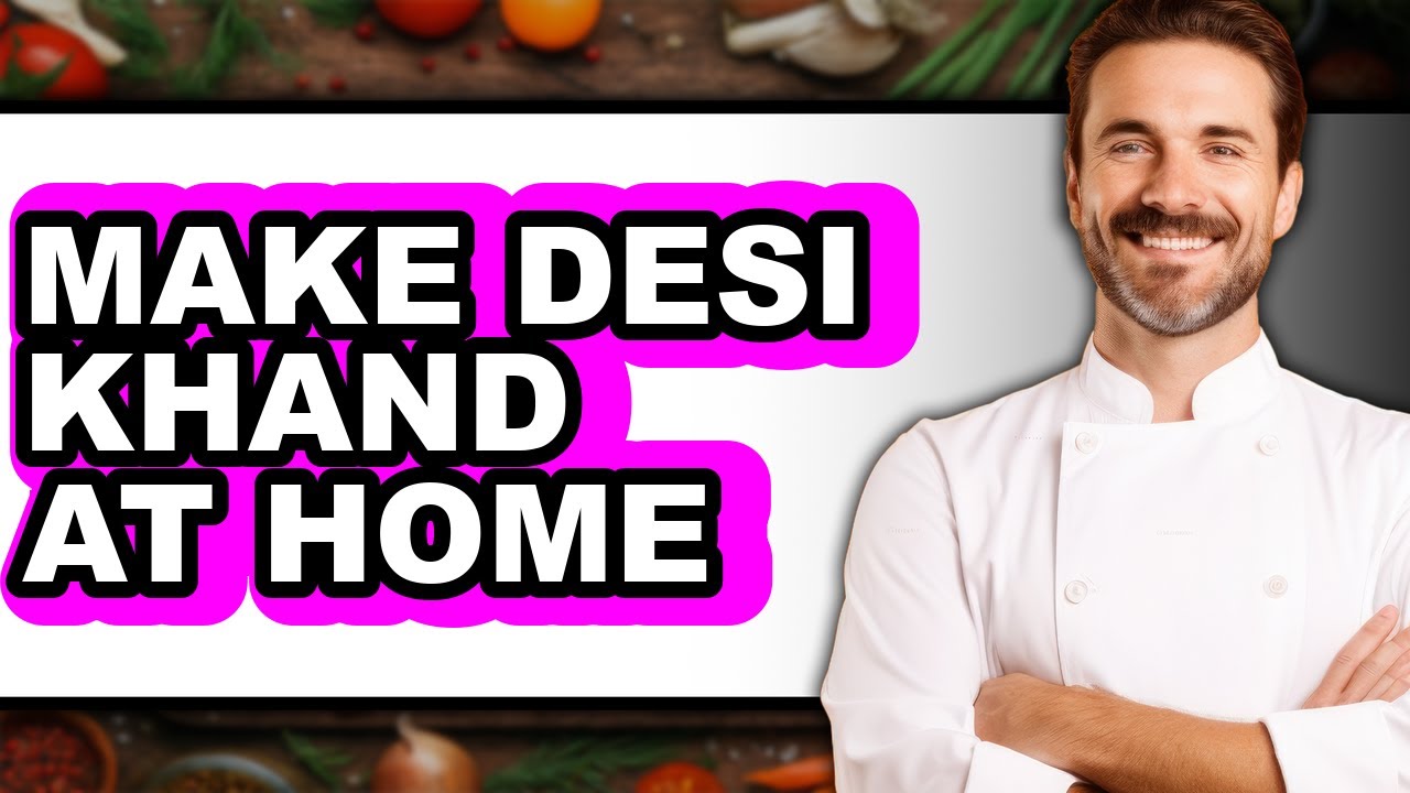 How To Make Desi Khand At Home - Step By Step