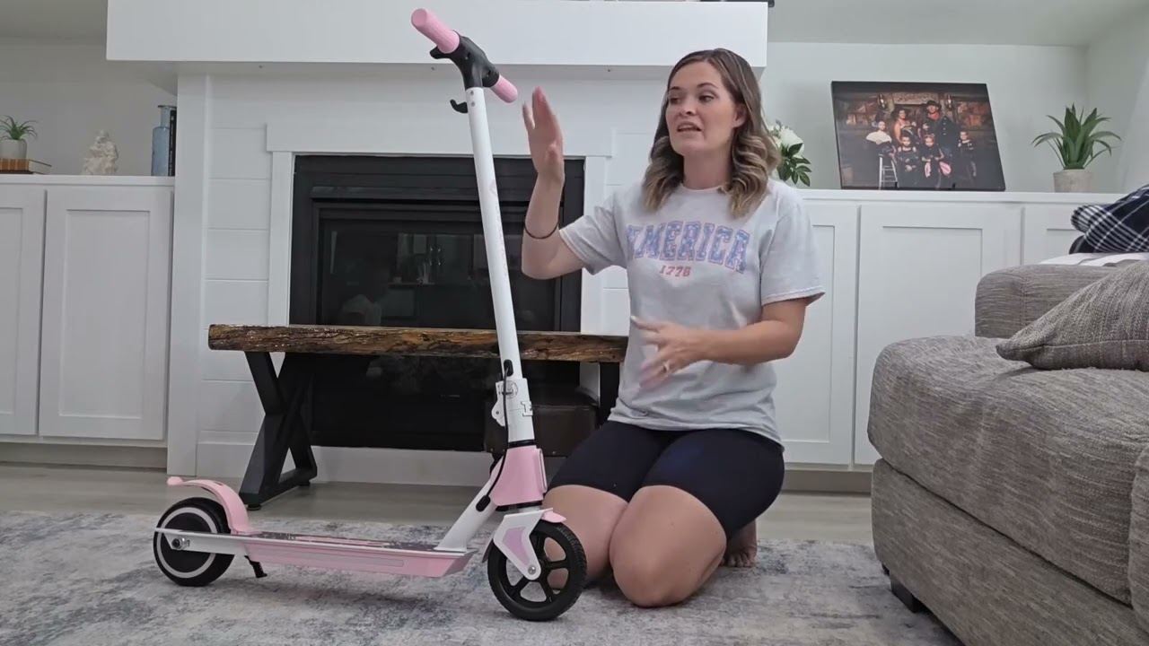 isinwheel Electric Scooter for Kids Ages 6-12 – 150W/200W Foldable E-Scooter with LED Display