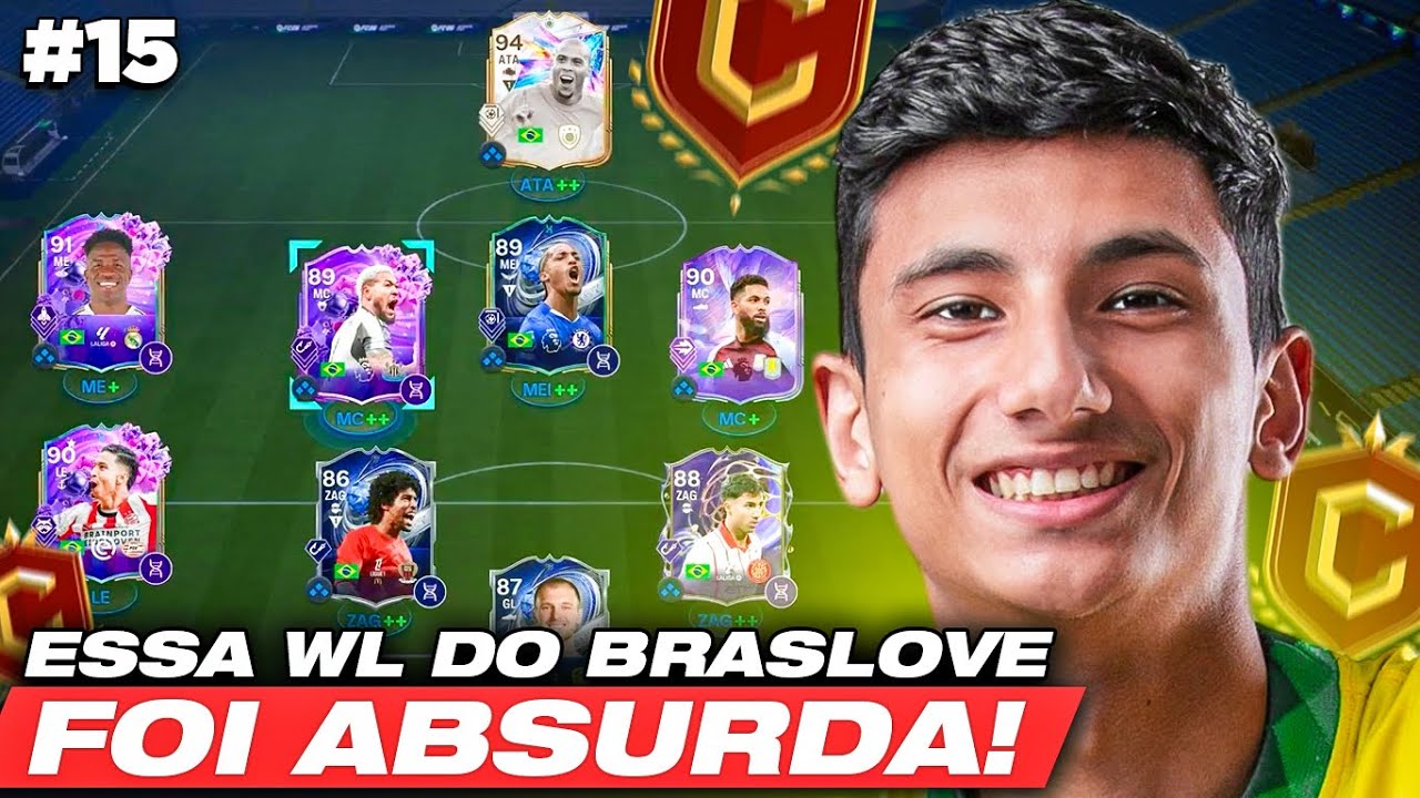 BRASLOVE JOGOU MUITO NA WL DO FUT BIRTHDAY
