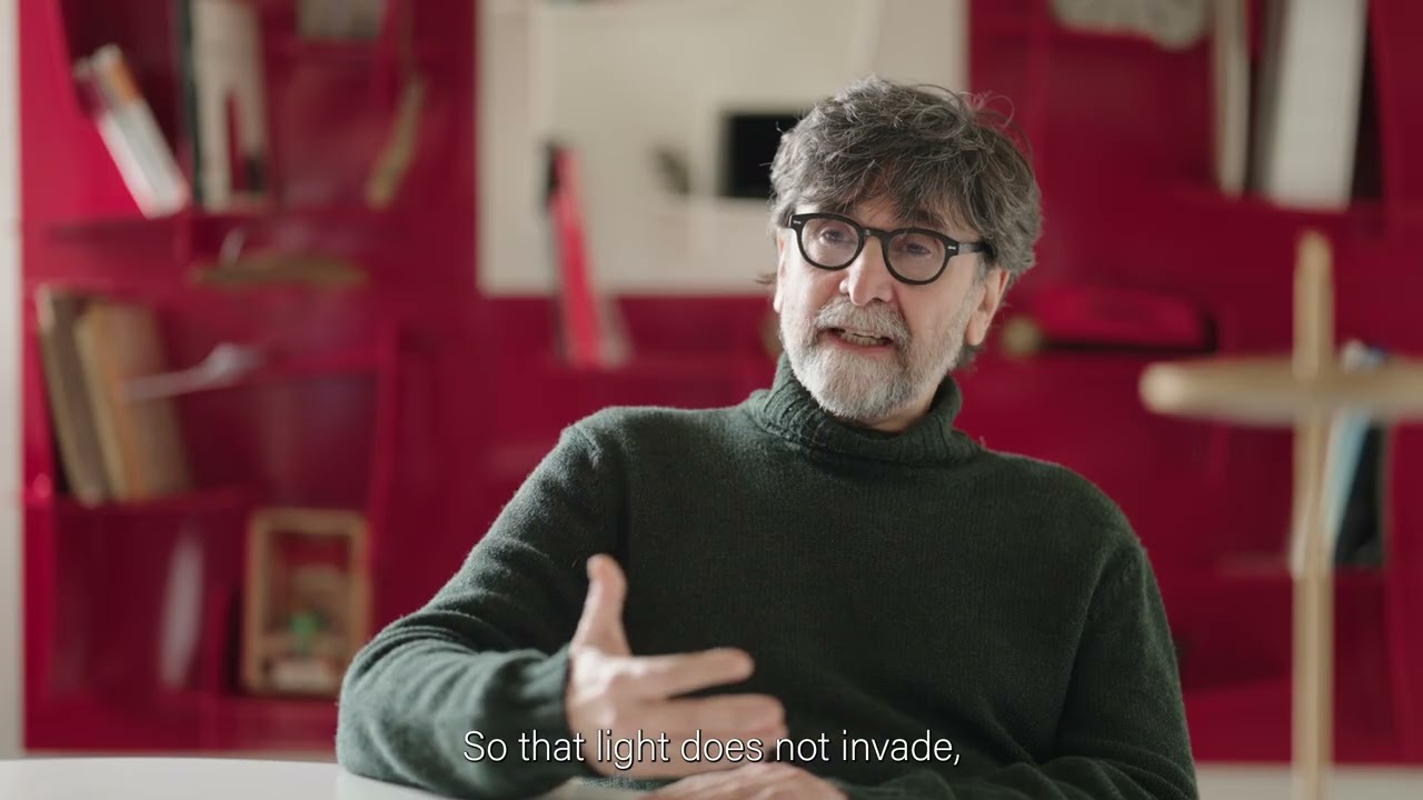 Intervista a Marcello Ziliani sulla luce e sulla lampada Thais di Platek