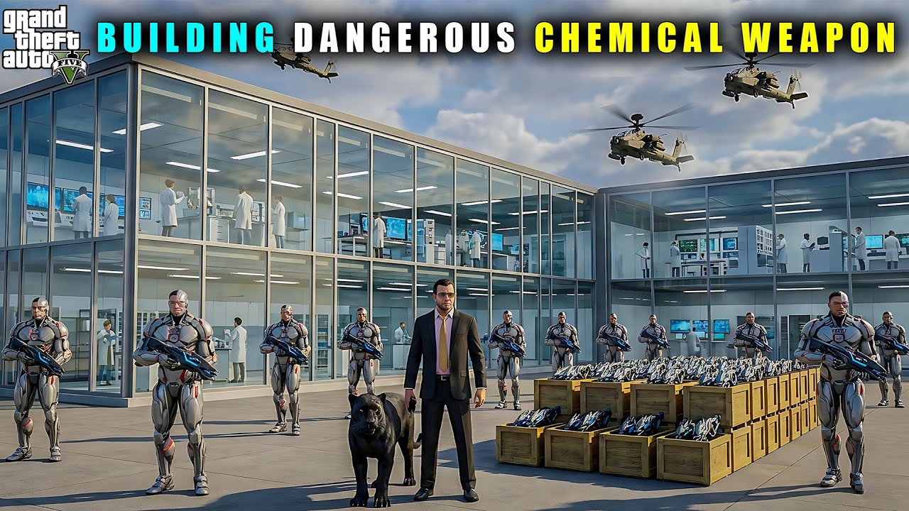 GTA 5 : FINALLY BUILDING POWERFUL CHEMICAL WEAPONS || BB GAMING