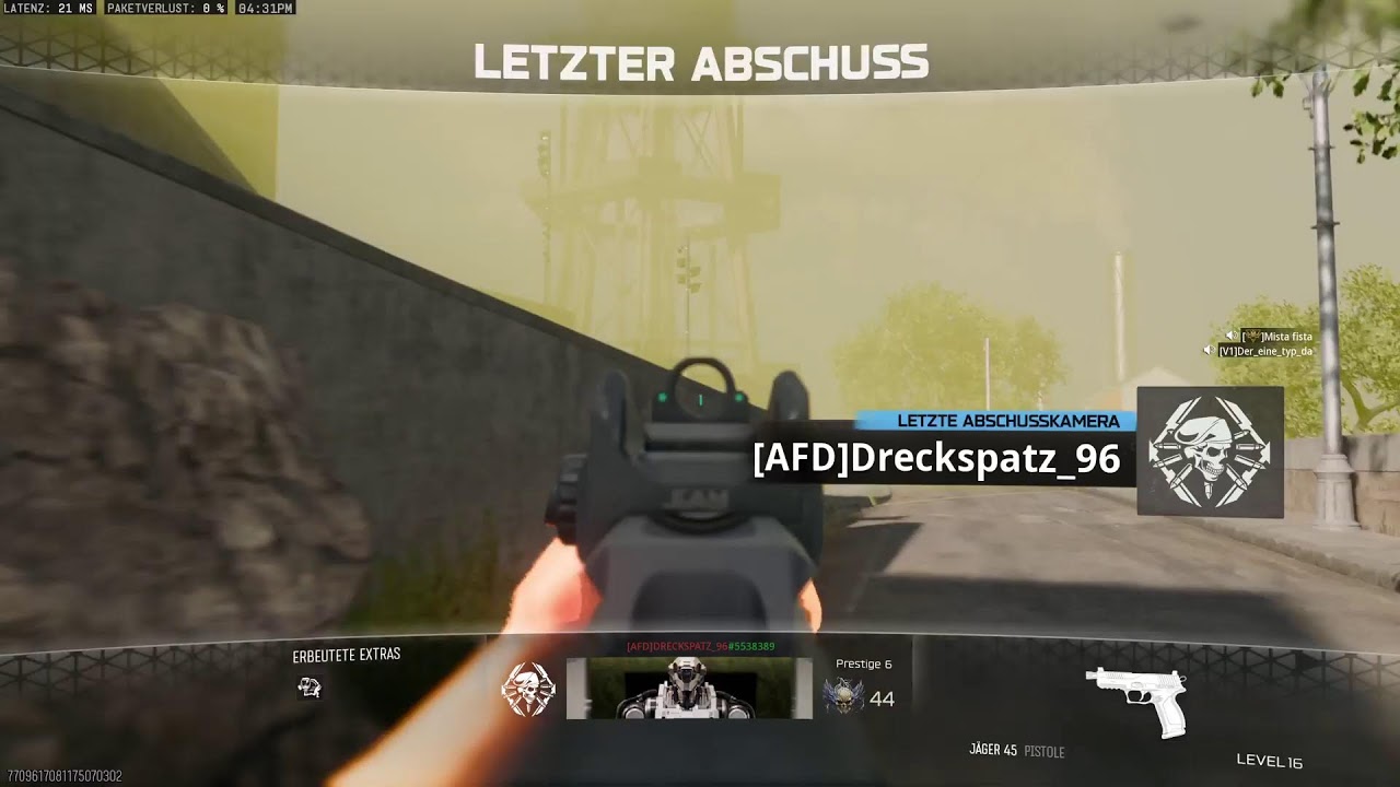 Warzone klapsenausgang