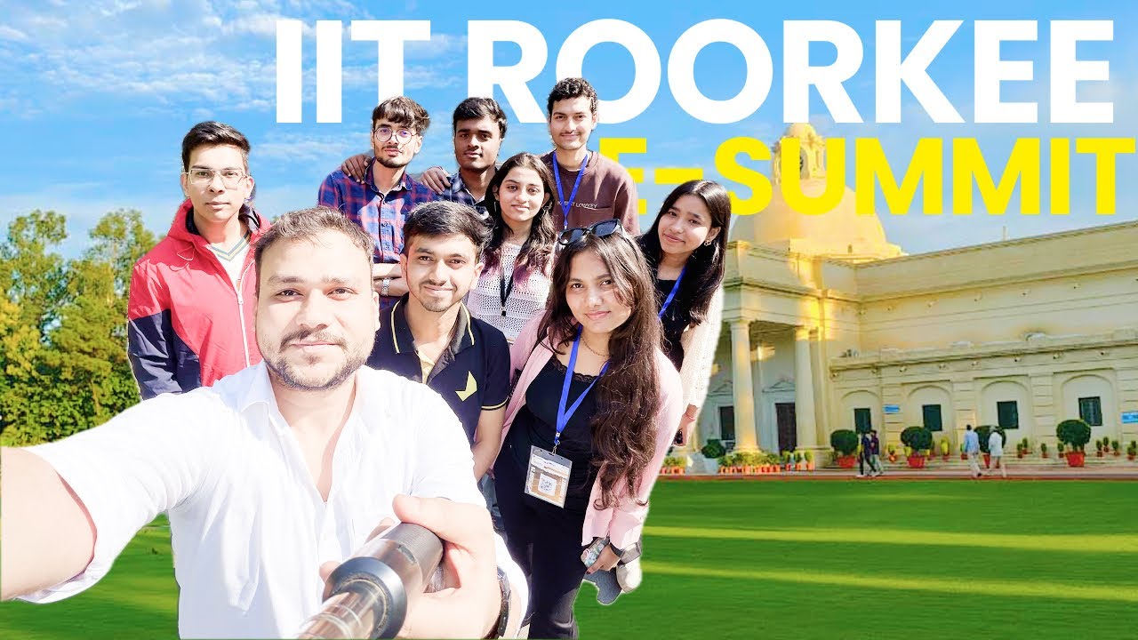 E-Summit Day 01 Vlog | Inside IIT Roorkee&rsquo;s Biggest Entrepreneurship Fest