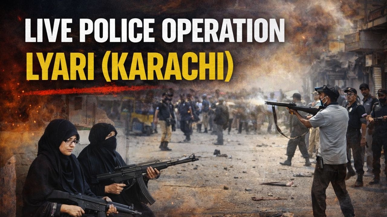 Live Operation Lyari (Karachi) | Police Action & Ground Reality