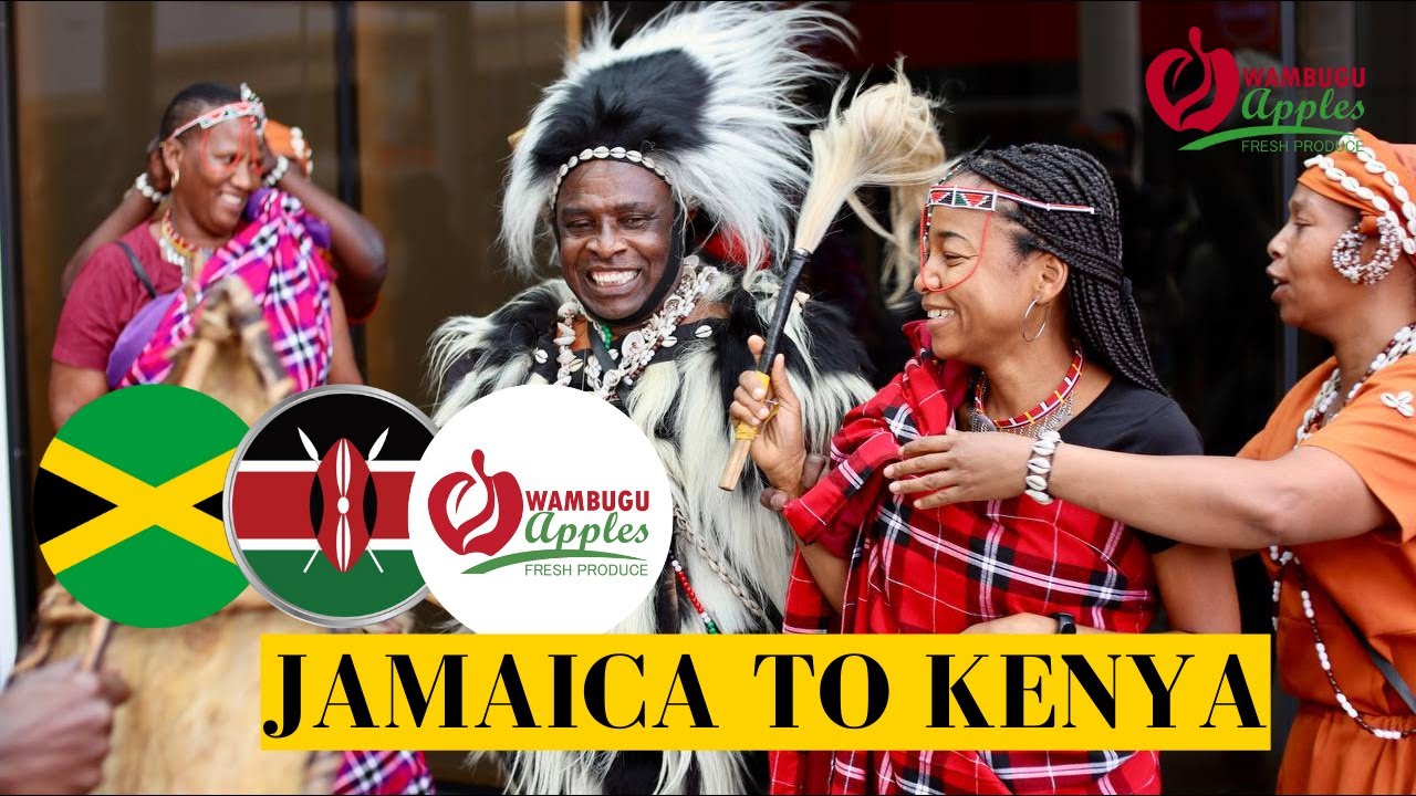 OUR GUEST FROM JAMAICA TO KENYA FOR THE WAMBUGU APPLES AGRI-TOURISM EXPERIENCE