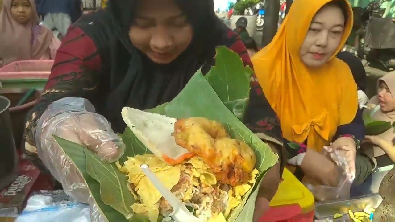 Info Kuliner Bu Ana Sambal Tumpang Pasar Bandar Kediri Gerbang Pintu Selatan saat di CFD Kediri
