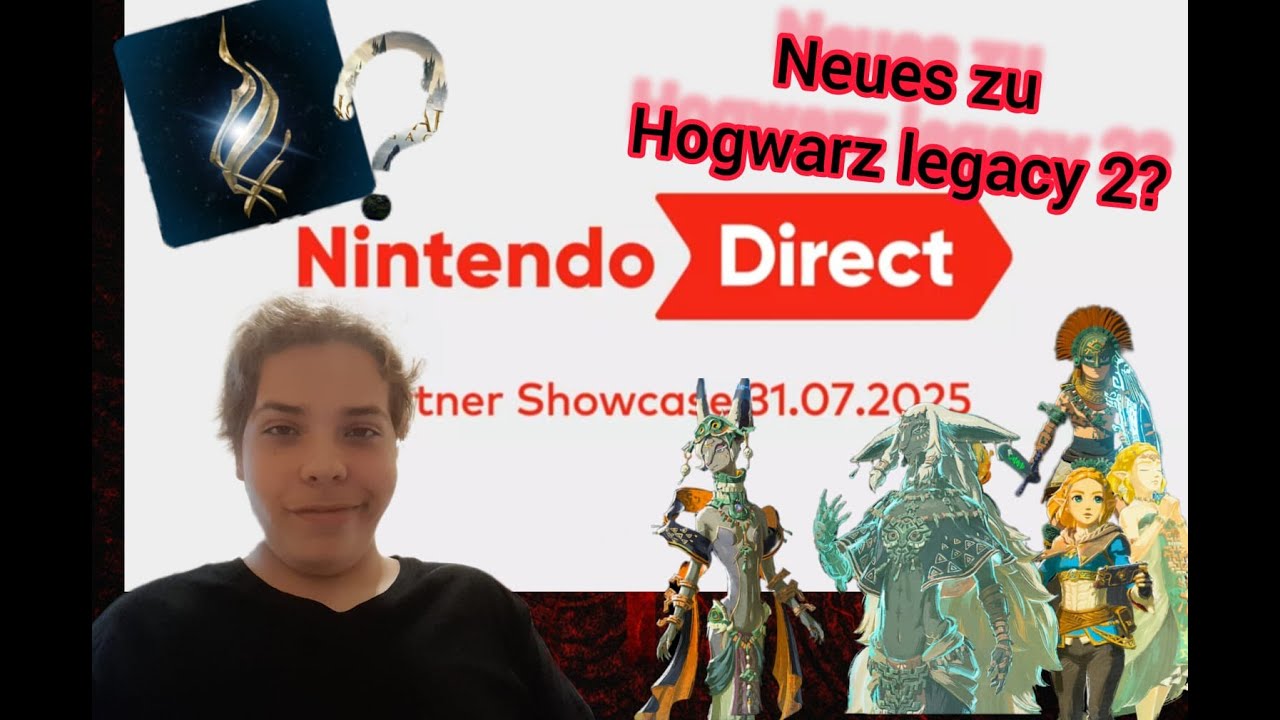 Wir reagieren auf die Nintendo Direct vom 31.07.2025-Moony reagiert