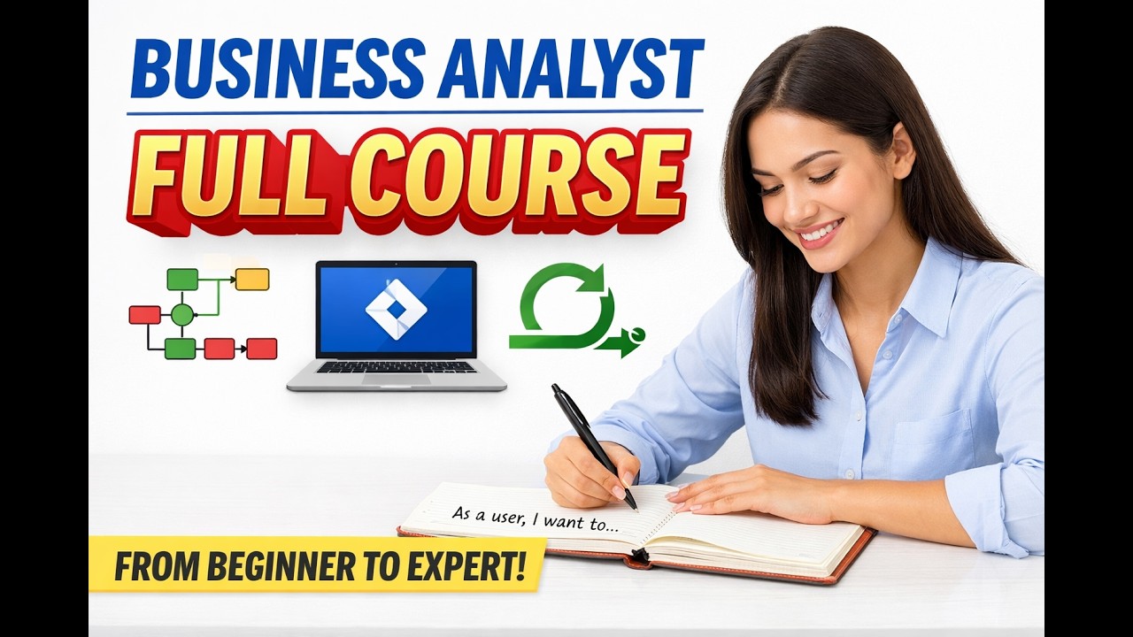 Business Analyst Full Course for Beginners | No Experience | My 9-Day Step-by-Step Roadmap