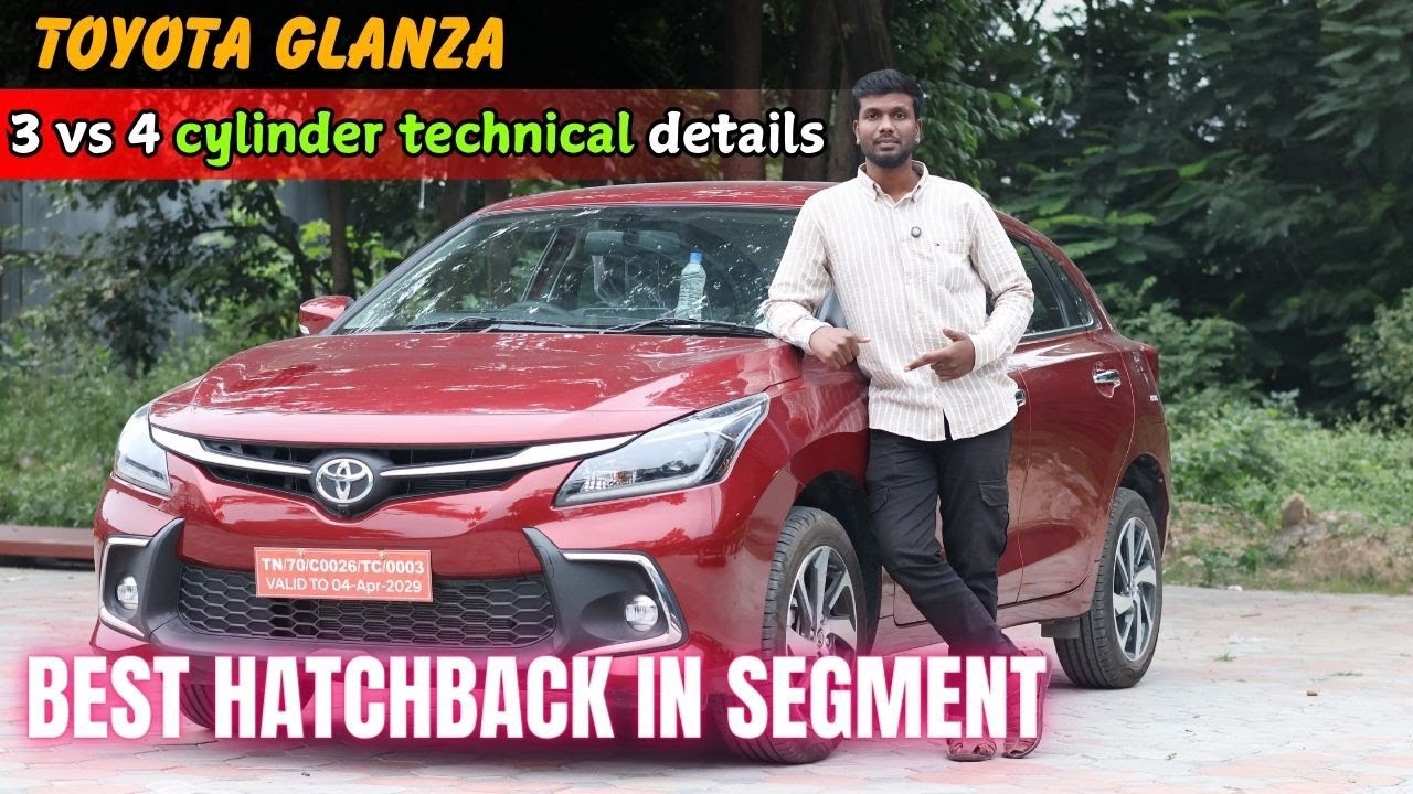 🚗 2025 Toyota Glanza | 💰 ₹8 Lakhs | 🛡️ 6 Airbags | ⭐ 4-Star Safety | 🔥 4-Cylinder Reliable Hatchback