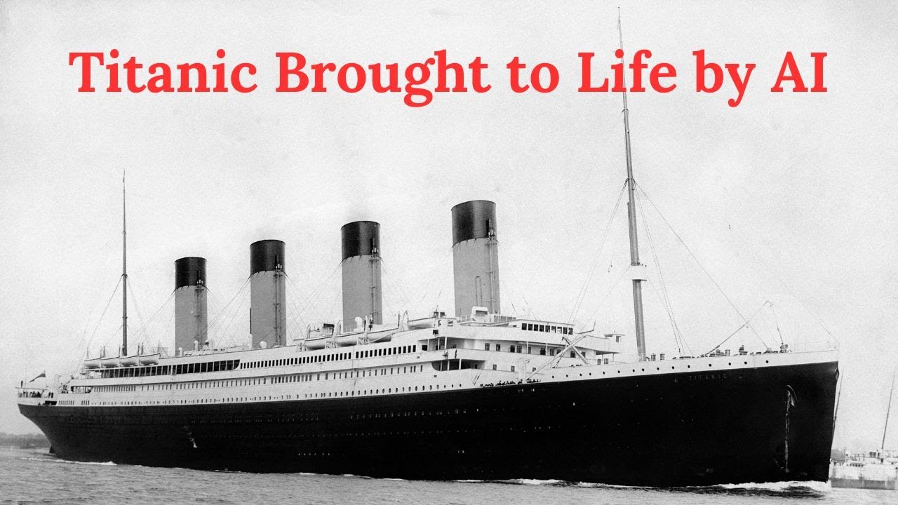 Titanic: Old Photos Brought to Life with AI