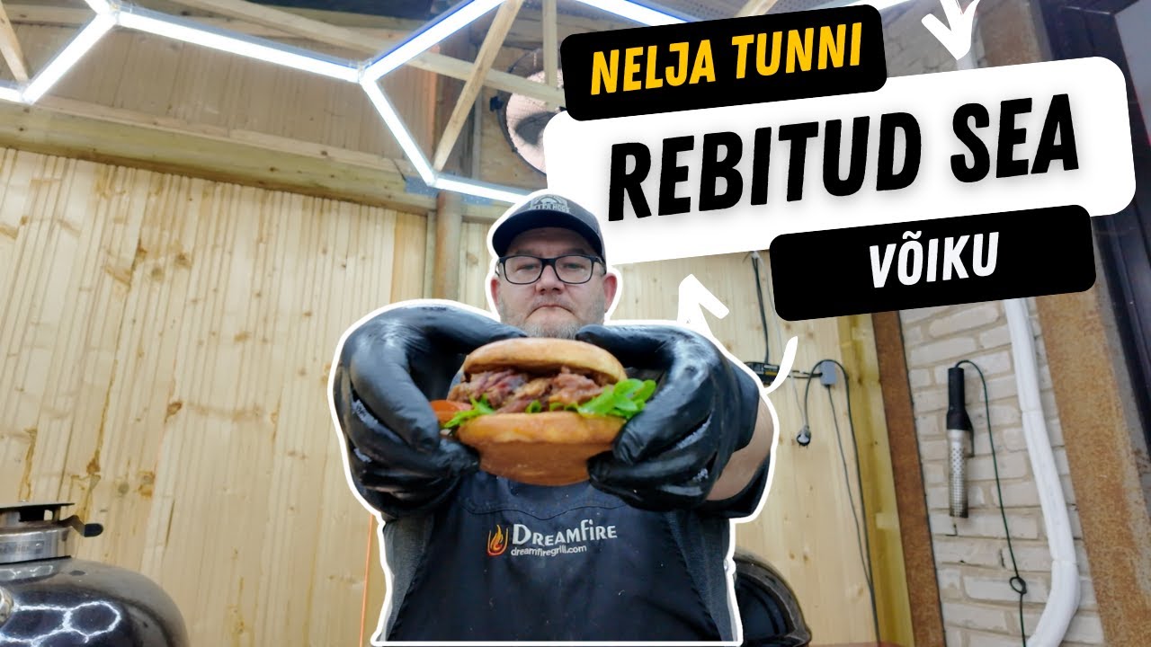 Rebitud liha võiku... VÄHEM :) kui nelja tunniga