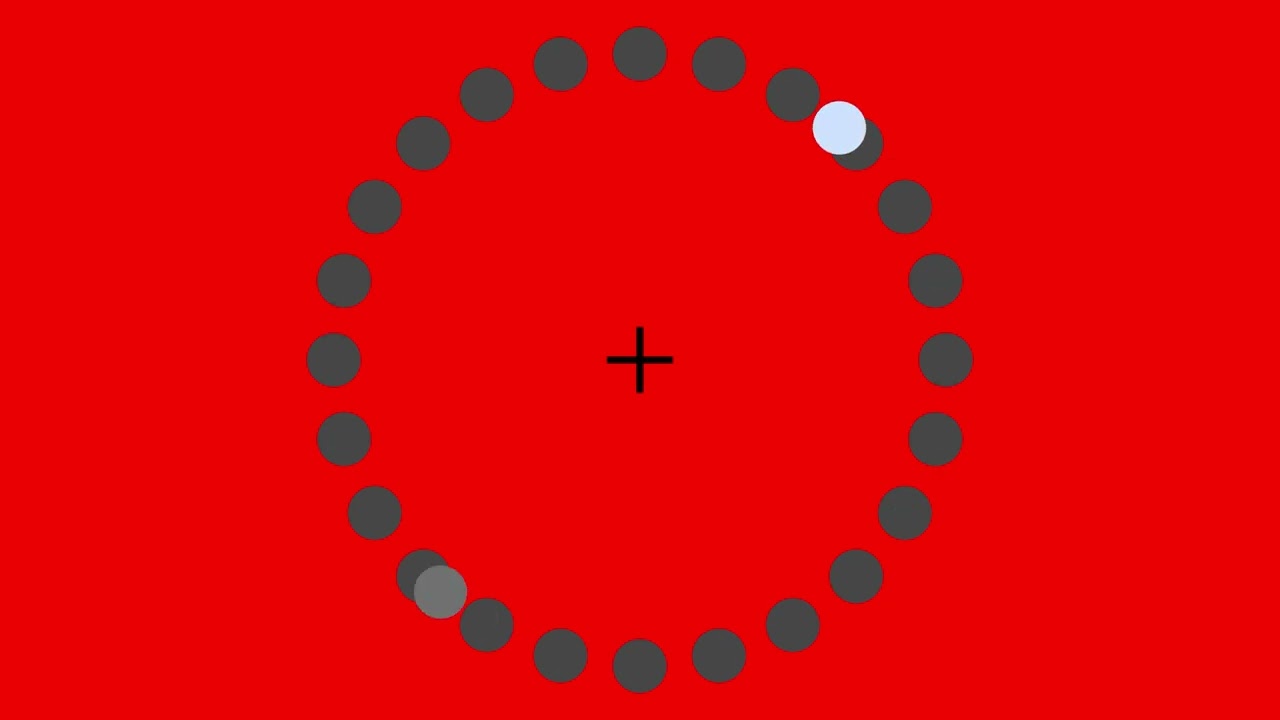 Troxler's Fading Optical Illusion, See Description for Details - 4k - By CD