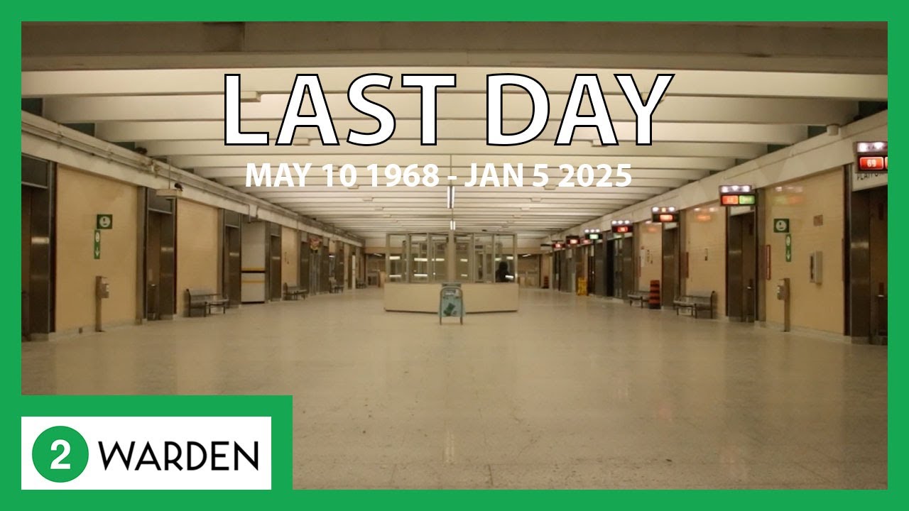 TTC Last Day of the Warden Station Bus Platform Terminal