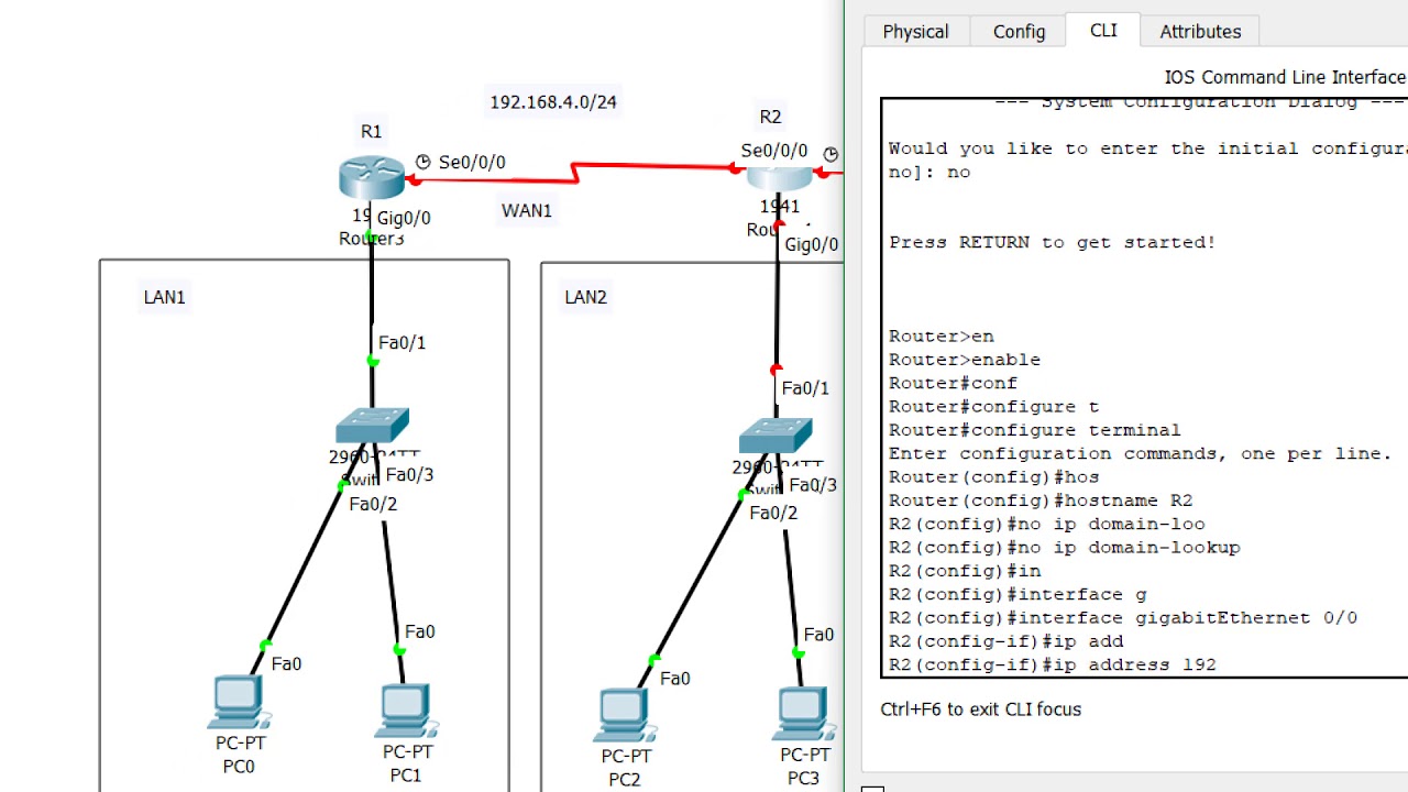 Routage Statique