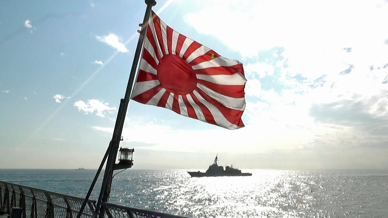 美しきかな旭日旗( 動画)【Rising Sun Flag】自衛艦旗