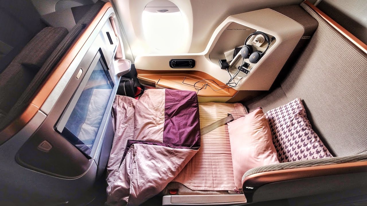 Singapore Airlines A350 Business Class | SQ387 Barcelona to Singapore