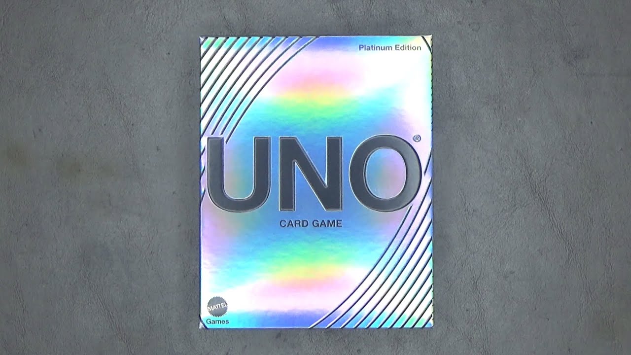 Открытие карточной игры UNO Platinum Edition