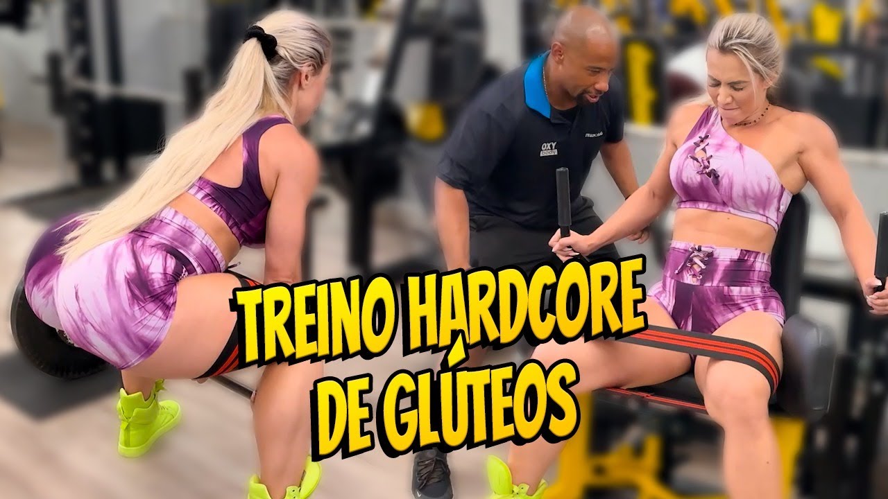 TREINO BRUT0 PARA CRESCER OS GLÚTEOS | LEONIDAS & VIVI WINKLER