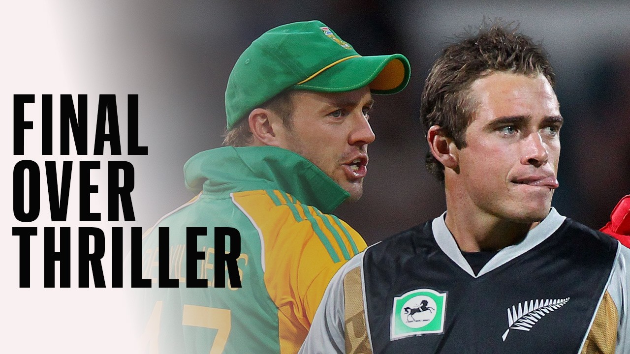☄️ Southee 🆚 AB De Villiers 🍿