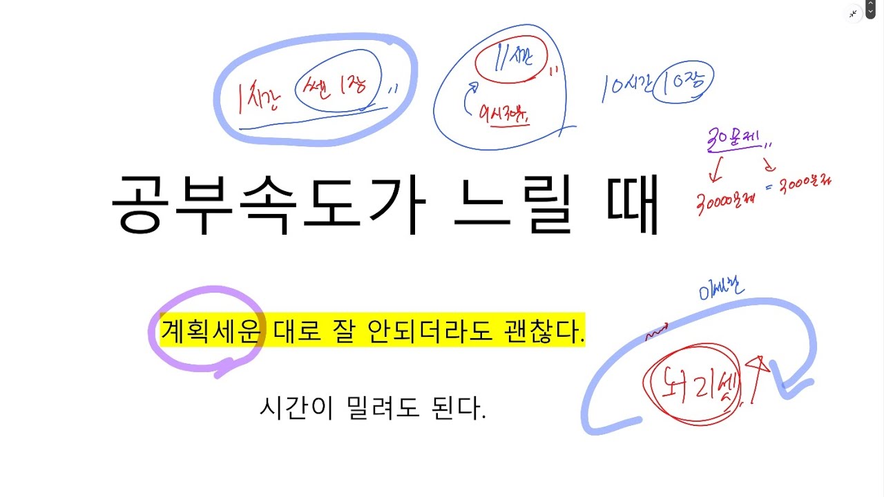 남들보다 뒤쳐지고 있다는 생각이 들 때