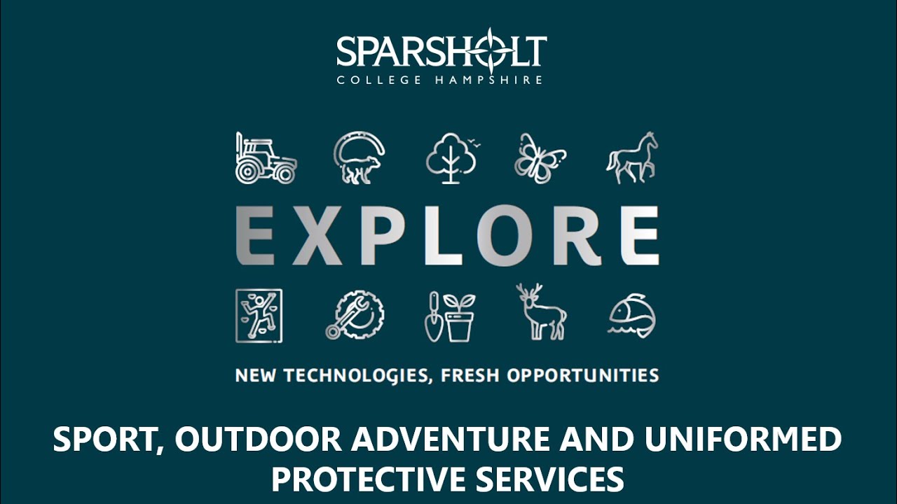 Sparsholt College | On Demand Open Event | Sport, Outdoor Adventure and UPS