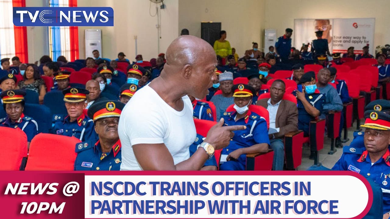 NSCDC Trains Officers In Partnership With Nigerian Air Force