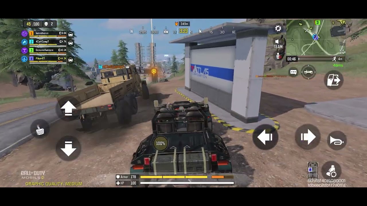 Noob Player does not realise they won the match...Call of Duty Mobile (CODM) Battle Royale, Isolated