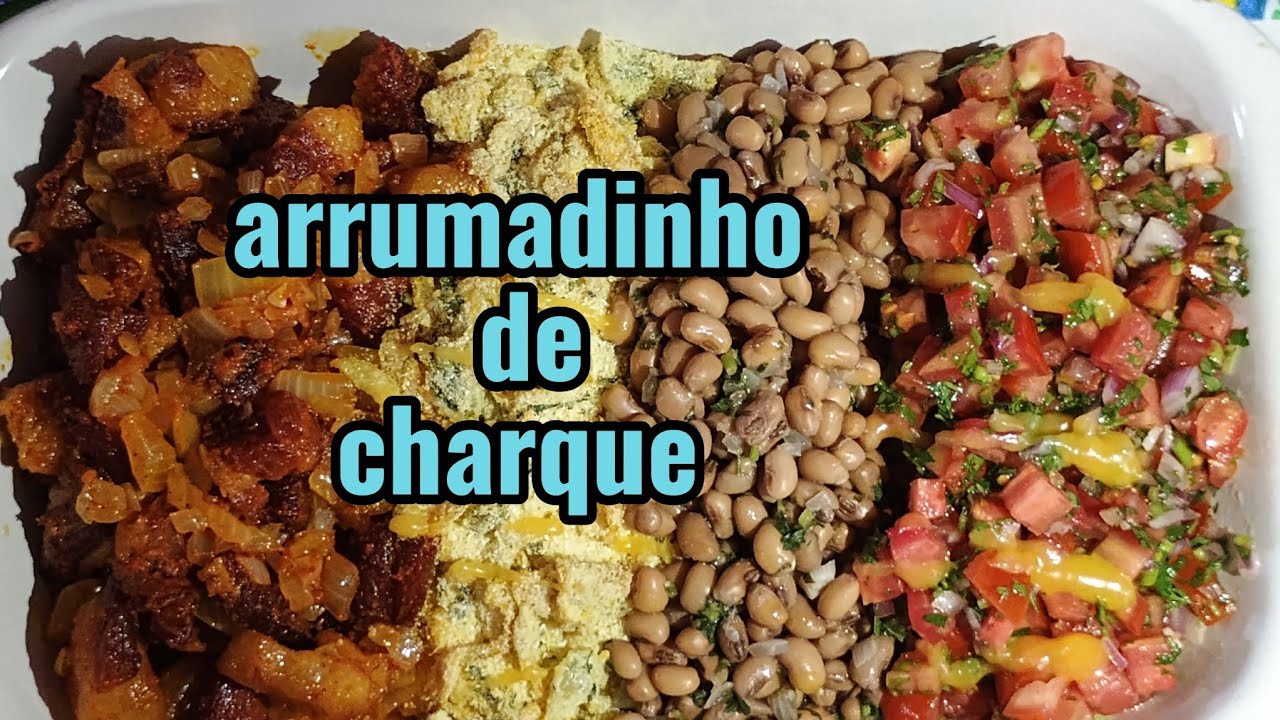 Arrumadinho de charque ❤️ delícia nordestina 