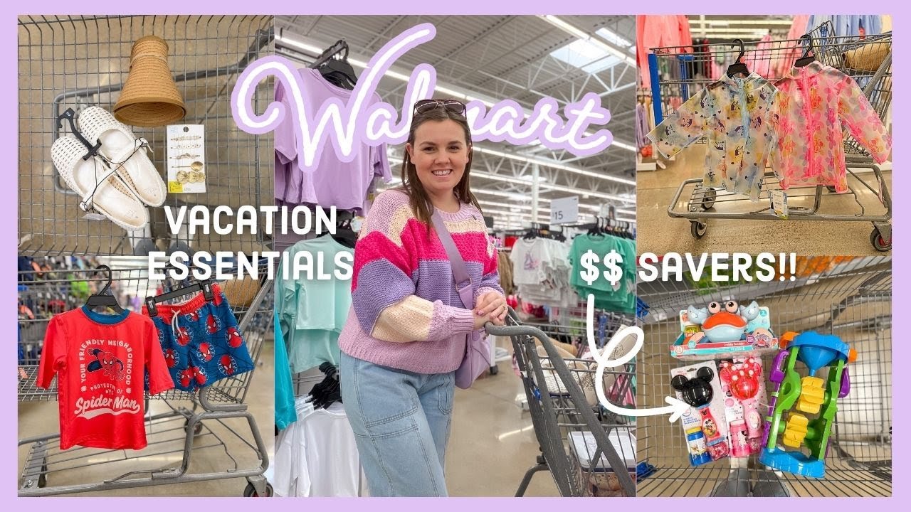 NEW 2026 ☀️ Vacation Essentials at Walmart Shop With Me