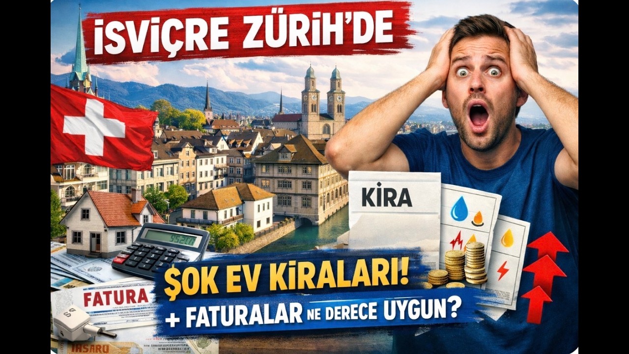 İsviçre Zürih’de ŞOK! Ev kiraları ve faturalar.Türkiye‘de bu kooperatif sistemi uygulanırsa ne olur?