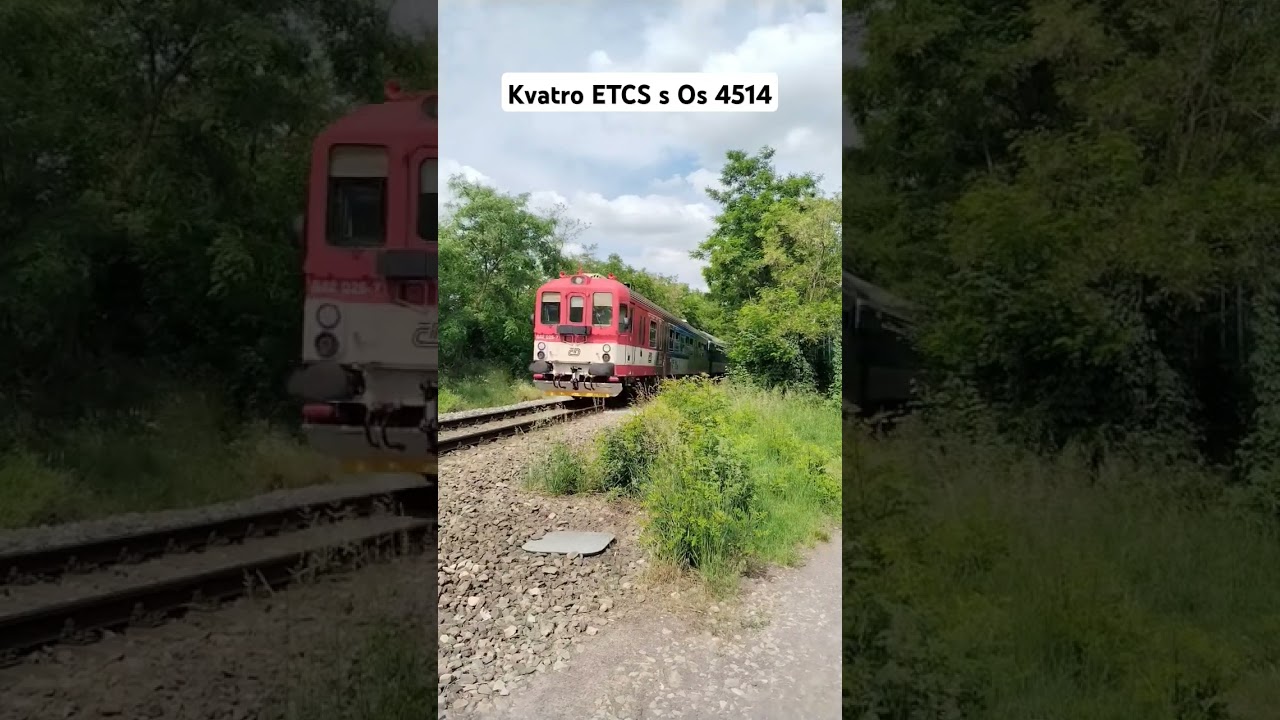 Jediný stroj 842 s ETCS v ČR. 
