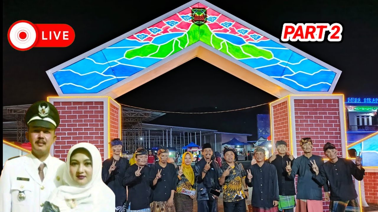 🔴 LIVE Karnaval HUT RI ke-80 Desa Sirap Kec Tanjungsiang Subang Jabar | Pawai Alegoris 2025 #part2