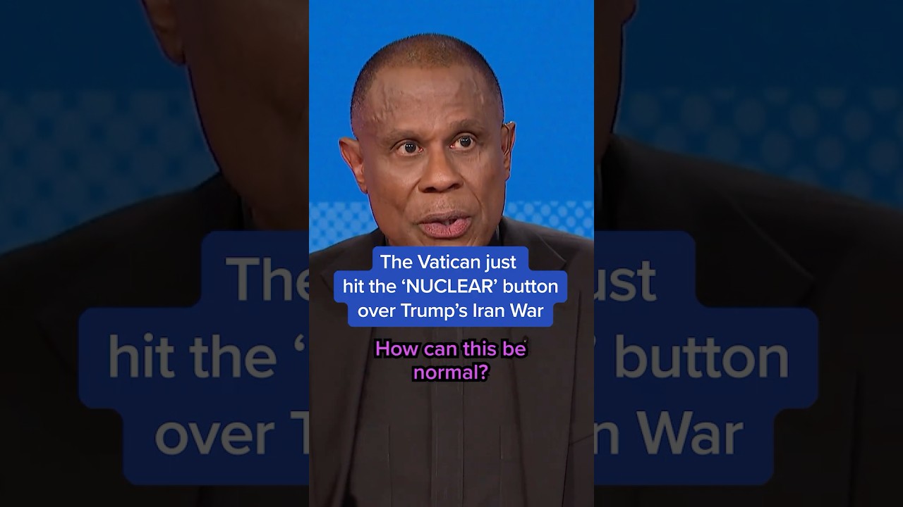 The Vatican just hit the 'NUCLEAR' button over Trump's Iran War