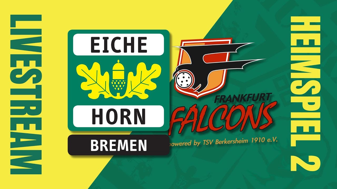 TV Eiche Horn vs. Frankfurt Falcons | 2. Floorball Bundesliga NW 25/26 | LIVE