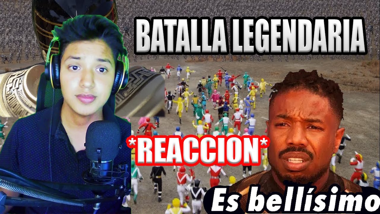 ⚡POWER RANGERS⚡BATALLA LEGENDARIA *REACCION* Español