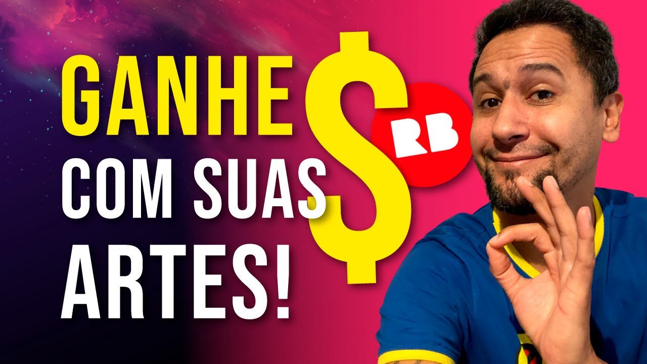 Como Faço Renda Extra Vendendo Ilustrações no Redbubble!