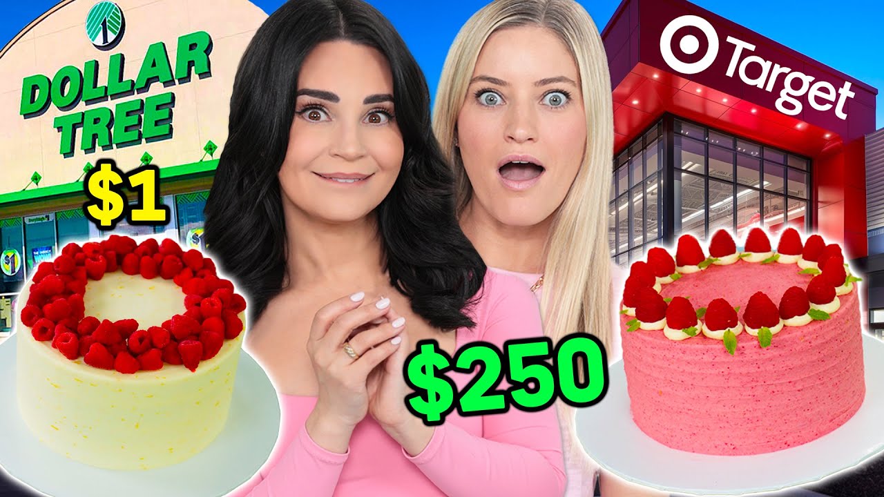 Dollar Tree vs. Target vs. Erewhon Baking CHALLENGE!