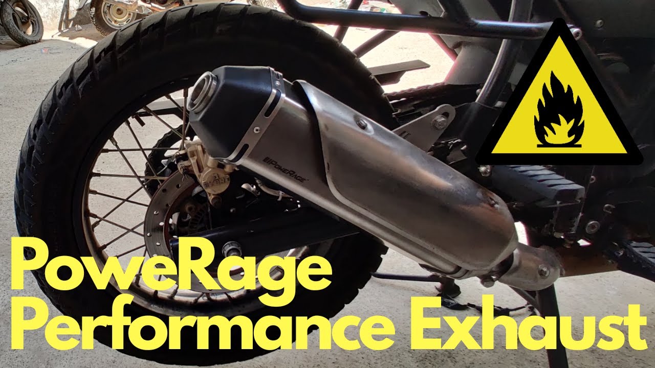 PoweRage Exhaust for Himalayan | Installation Vlog