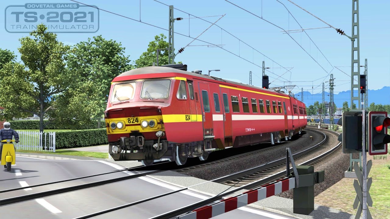 Train Simulator 2021 Belgium Train on the German border AM75