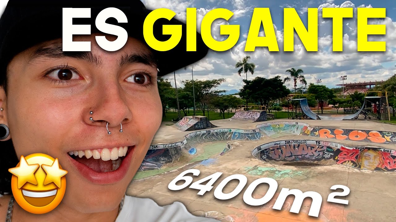 EL MEJOR SKATEPARK de COLOMBIA 😲🔥