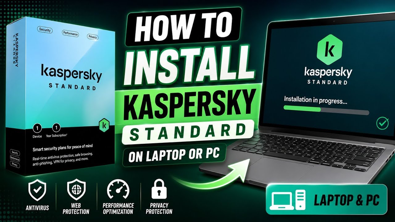 Kaspersky Standard  | How to install | Guide 2026