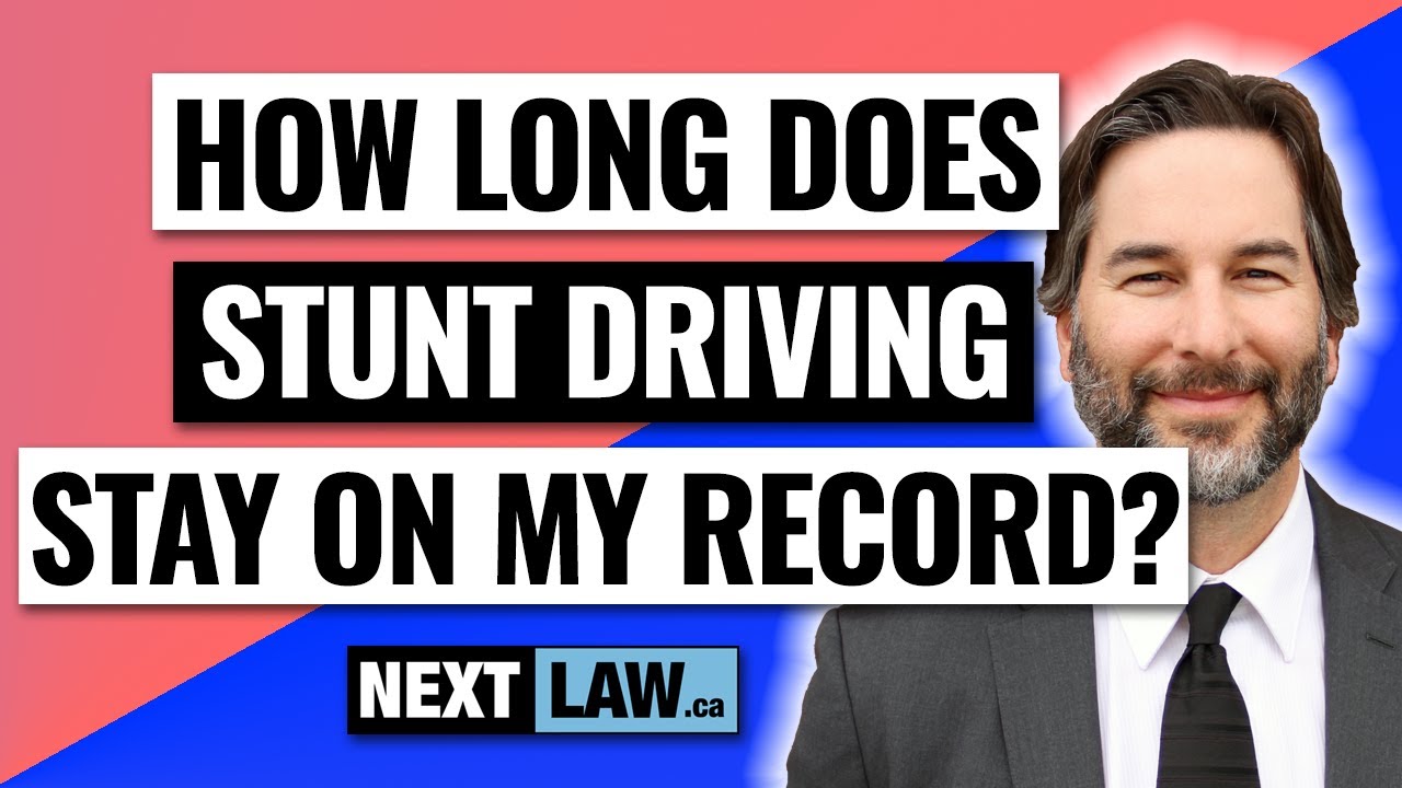 Stunt Driving in Ontario and Your Driving Record - 2024