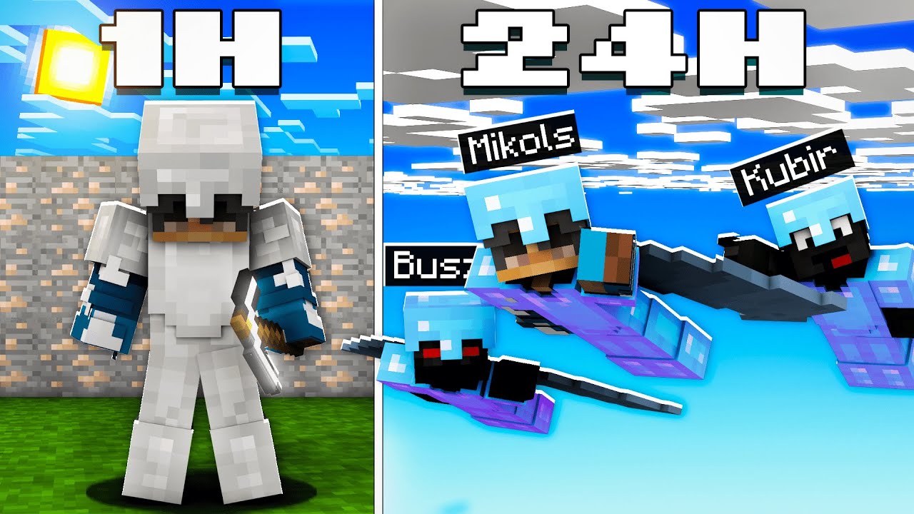 Spędziłem 24H na Serwerze Minecraft
