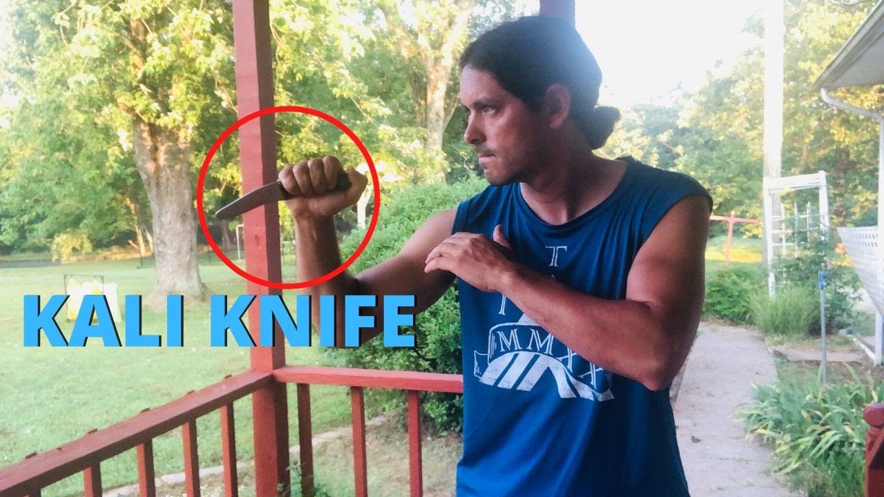 KALI KNIFE DRILLS - forward and Reverse Grips