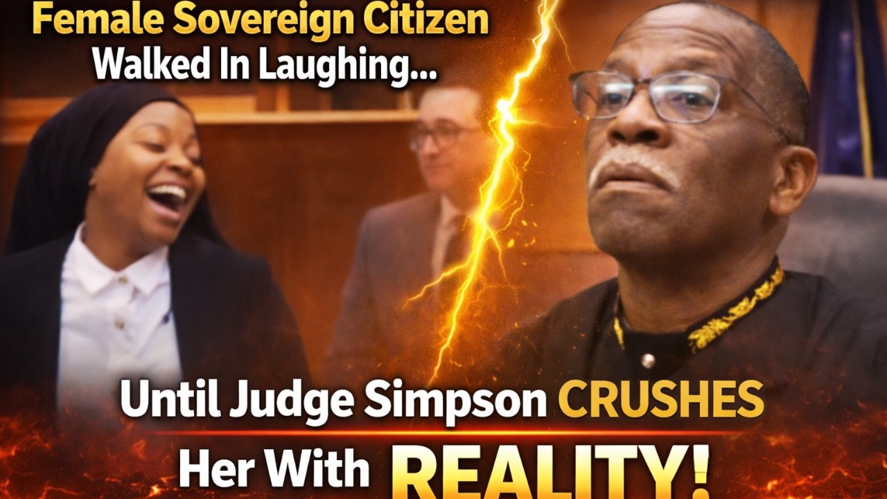 She Walked Into Court Laughing — Judge Simpson Quickly Changed That!
