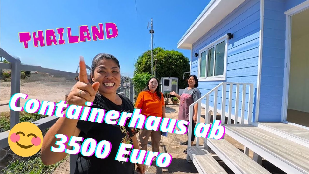 Thailand. Es geht immer noch günstiger. Fertighaus mit Bad und Transport an jeden Ort in Thailand.