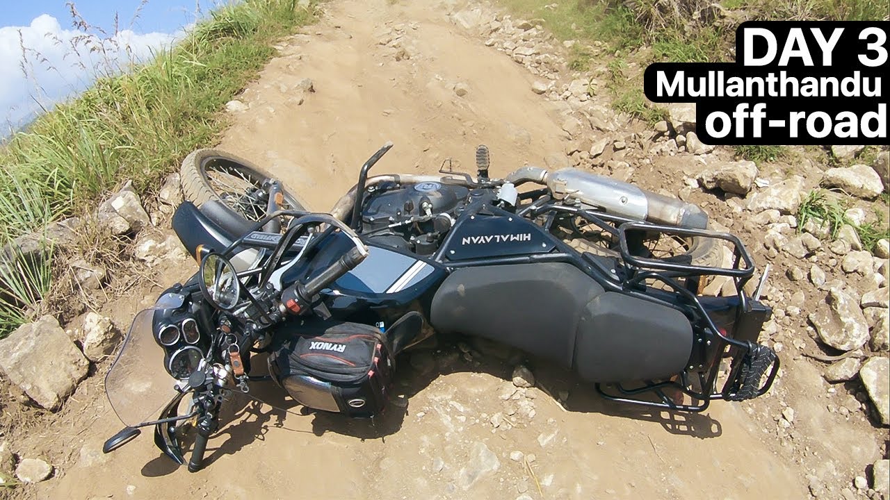 DAY 3 | I dropped my Himalayan BS6 | Mullanthandu Off-road Vlog