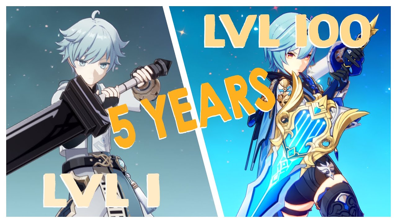 This is what 5 YEARS of Genshin Impact looks like!