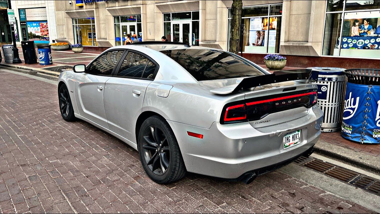POV: 500-сильный DODGE CHARGER RT РАЗРЕЗЫВАЕТ (ЦЕНТР ГОРОДА)